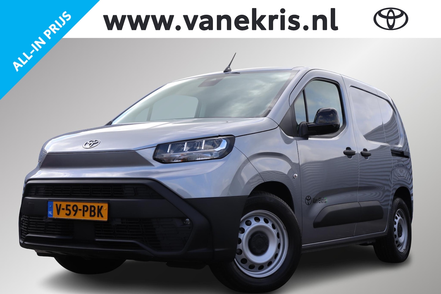 Toyota PROACE CITY Electric - Challenger 50 kWh Challenger 50 kWh, Lat om Lat, Laadvloer, Demo voordeel! - AutoWereld.nl