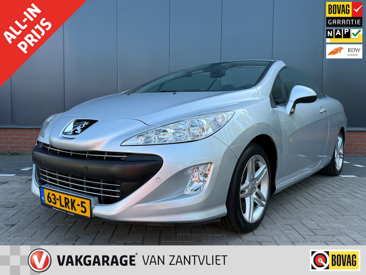Peugeot 308 CC - 1.6 Premiere (12 mnd BOVAG-garantie) - AutoWereld.nl
