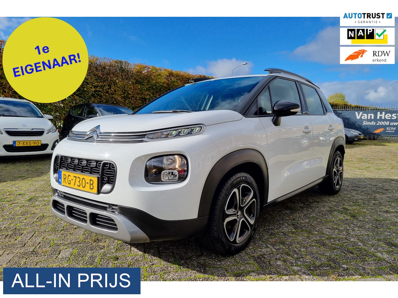 Citroën C3 Aircross - 1.2 PureTech Feel ✅1e EIGENAAR ✅DEALER ONDERHOUDEN! - AutoWereld.nl