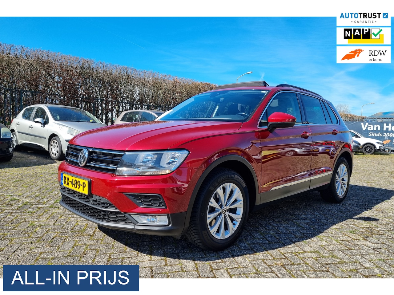 Volkswagen Tiguan - 1.4 TSI ACT 150PK ✅PANODAK ✅ZEER COMPLEET - AutoWereld.nl