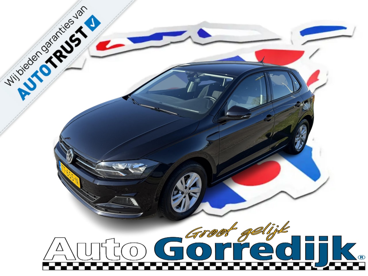 Volkswagen Polo - 1.0 MPI Comfortline 43.544 KM CLIMA,STOEL VERW.,CRUISE,LMV,PDC - AutoWereld.nl