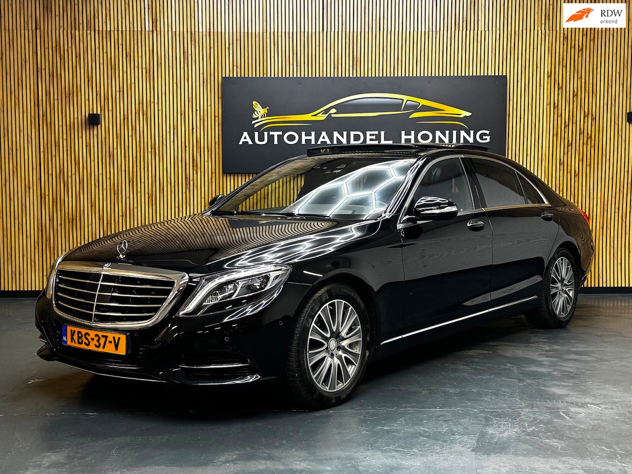 Mercedes-Benz S-klasse - 500 PLUG-IN HYBRID Lang|3D|PANO|HEADUP|360• - AutoWereld.nl