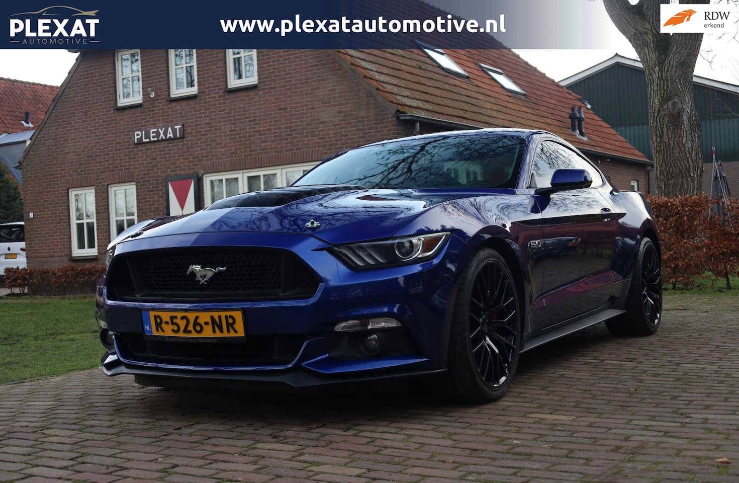Ford Mustang - USA 5.0 V8 HANDGESCHAKELD | NW Model | Uniek | Schoon Carfax | Xenon | Performance hood | - AutoWereld.nl