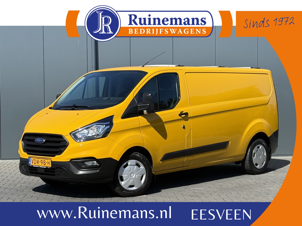 Ford Transit Custom - 2.0 TDCI / L2H1 / 1e EIG. / AIRCO / CRUISE / 2.8 TONS TREKHAAK / STOELVERW / PDC / DAKDRAG - AutoWereld.nl