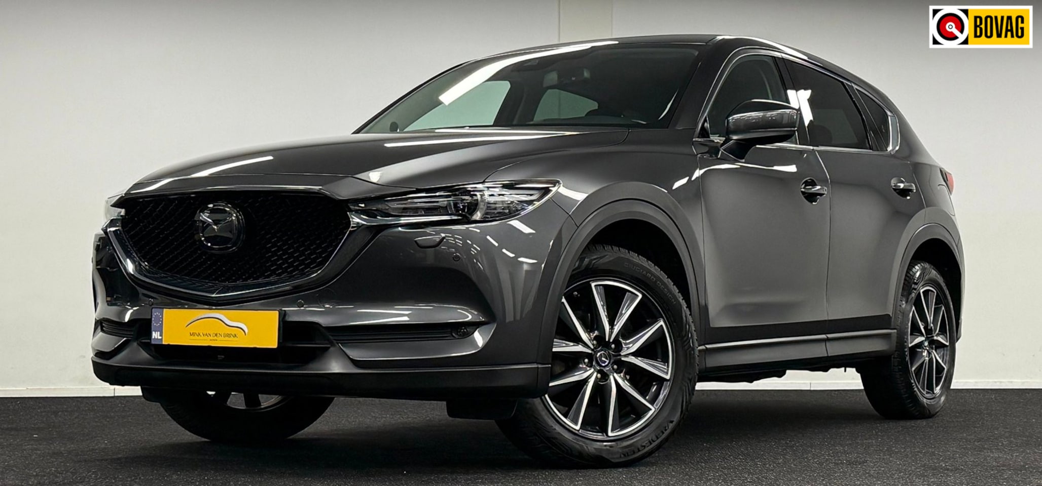 Mazda CX-5 - 2.5 SkyActiv-G 194 GT-M 4WD*Trekhaak*Leder*OpenDak*Bose*Navi*Camera*Adaptivecruise! - AutoWereld.nl