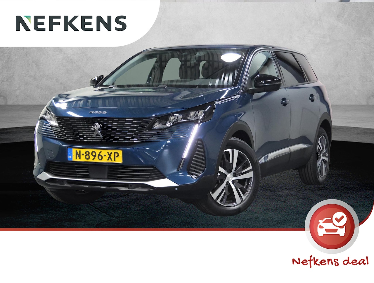 Peugeot 5008 - 130PK Allure | 1ste eigenaar | Dodehoekdetectie | Camera | Navigatie | AUTOMAAT | Cruise C - AutoWereld.nl