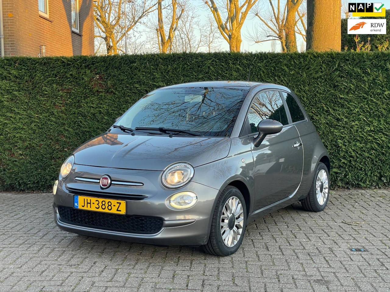 Fiat 500 - 0.9 TwinAir Turbo Popstar|DAB|BT Audio| - AutoWereld.nl