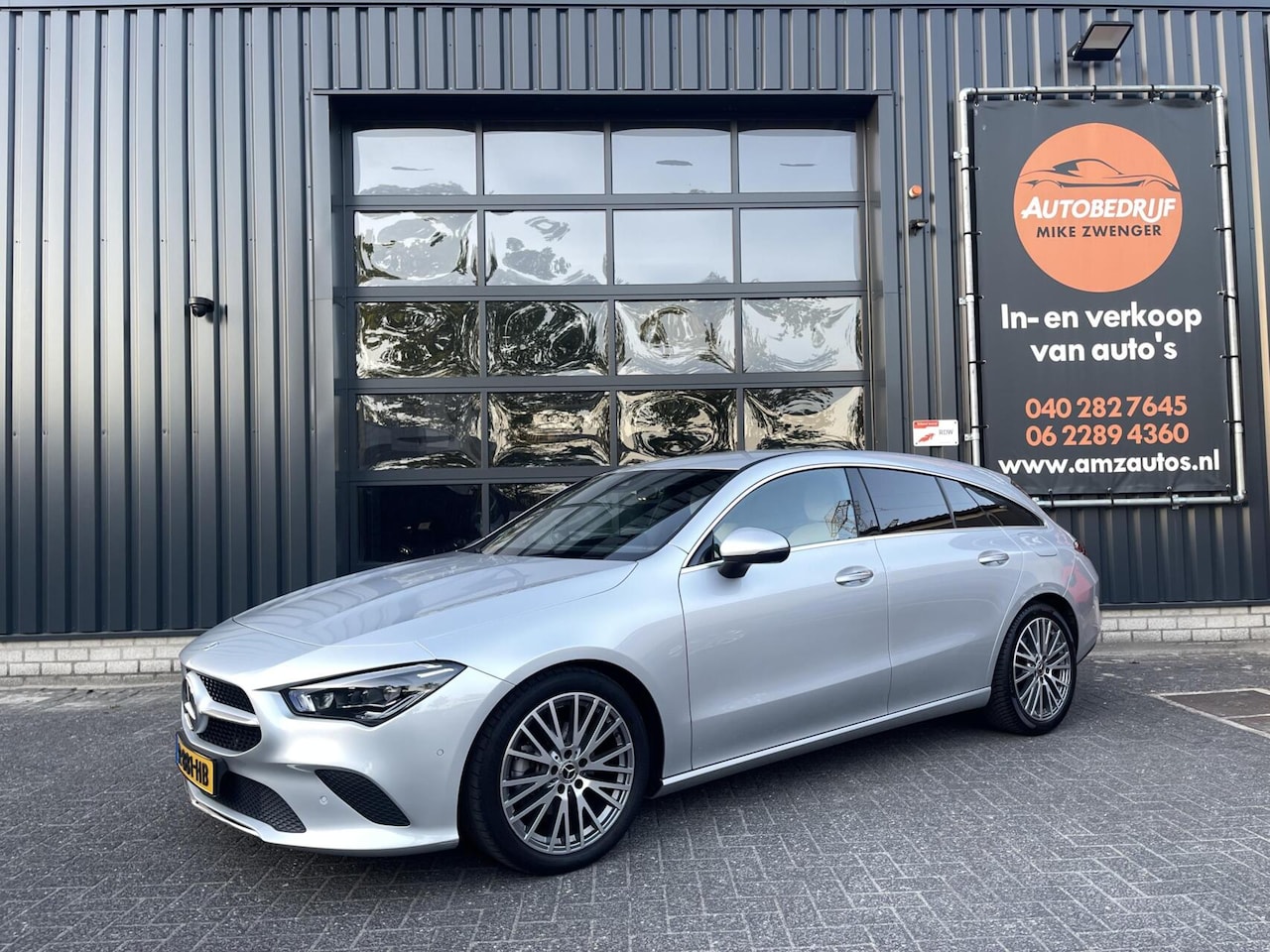 Mercedes-Benz CLA-klasse Shooting Brake - 180 AUT. MULTI BEAM|SFEERVERLICHTING|DISTRONIC|CARPLAY|CAMERA|CREME LEDEREN BEKLEDING|ORIG - AutoWereld.nl