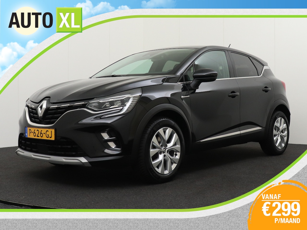 Renault Captur - 1.3 141 PK Aut. Intens+ Half-Leder/Sportstoelen Carplay Climate - AutoWereld.nl
