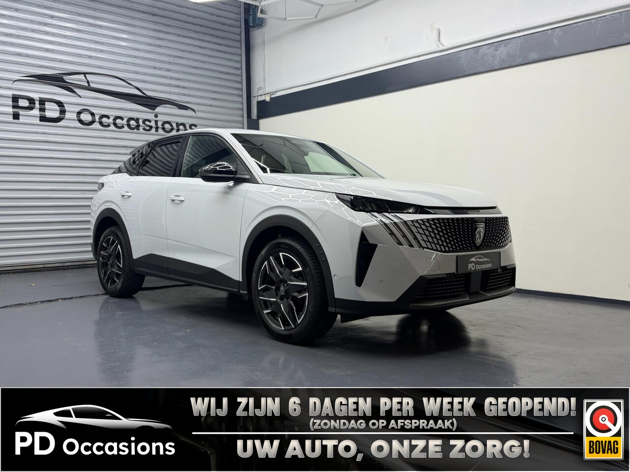 Peugeot 3008 - 1.2 Hybrid 145 Allure - NIEUW MODEL - (360) Camera - Stoel/stuurverw. - Carplay - Leder - AutoWereld.nl
