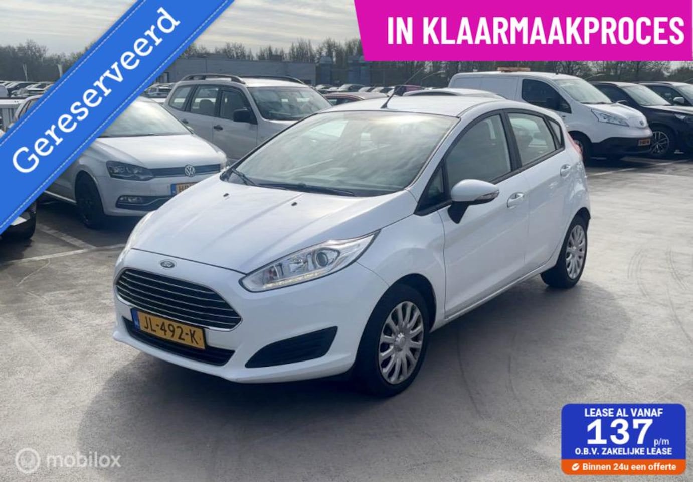 Ford Fiesta - 1.0 Style|RIJKLAAR|NAV|A-C|ISOFIX|2E EIG|DLR OH! - AutoWereld.nl