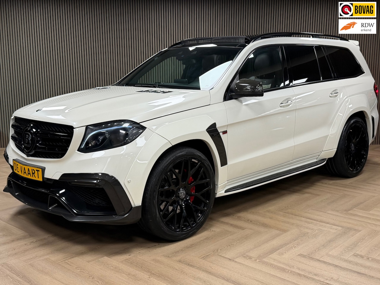 Mercedes-Benz GLS - AMG 63 4MATIC BRABUS AUT PANORAMADAK LEDER CAMERA 360° CRUISE NAVI STOELVERWARMING/VENTILA - AutoWereld.nl