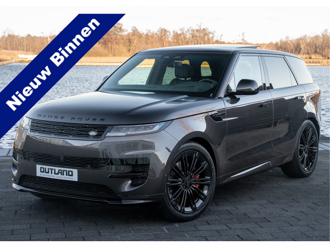 Land Rover Range Rover Sport - P550e Autobiography | Charente Grey | Caraway leder | Enhanced Black Pack | Trekhaak | - AutoWereld.nl