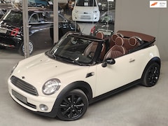 MINI Cabrio - 1.6 Cooper Pepper Bruin Leder 100% dealer onderhouden
