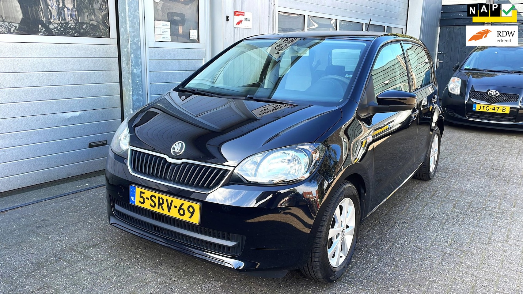Skoda Citigo - 1.0 Greentech Sprint 5D-Airco-Cruise-Velgen-APK - AutoWereld.nl