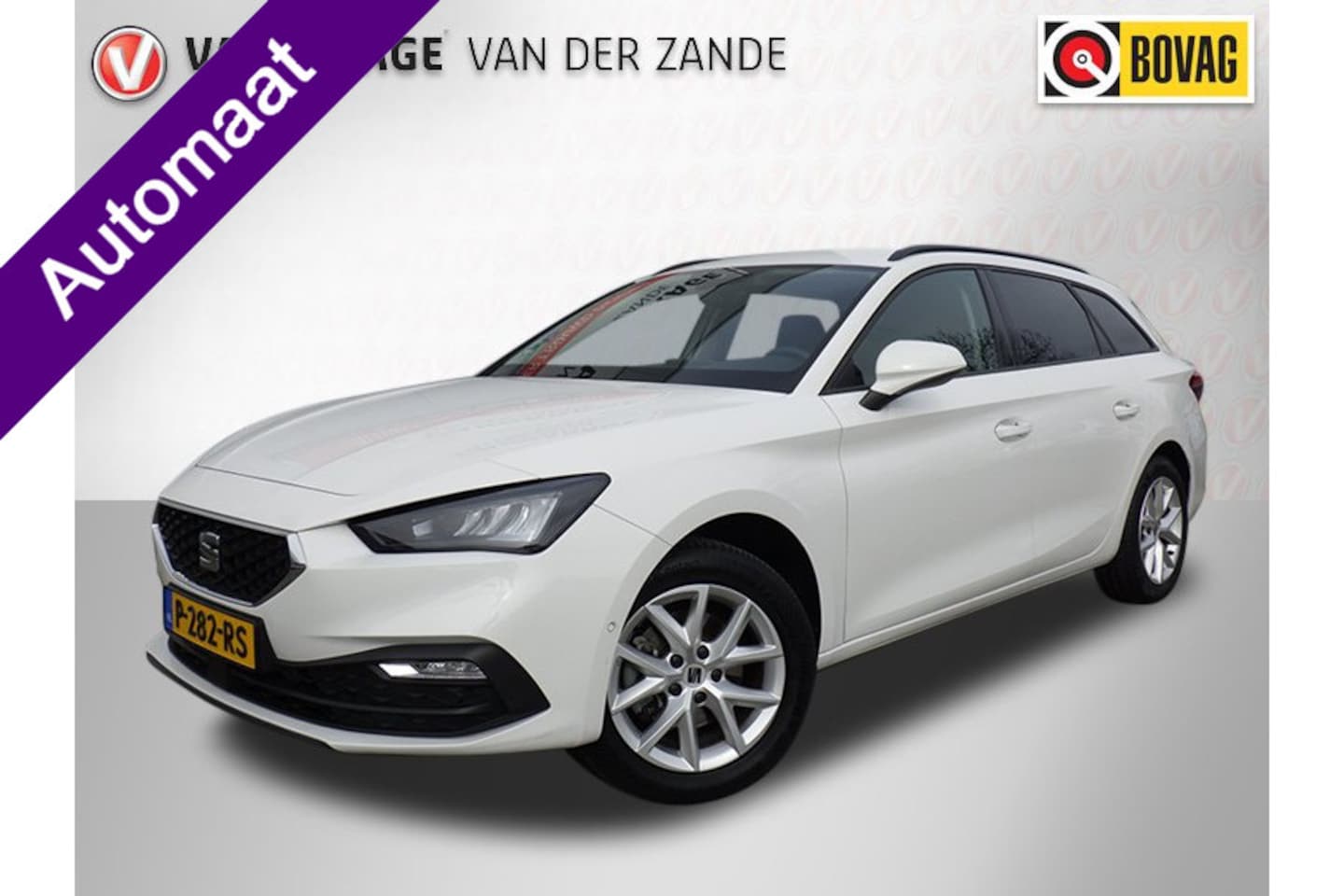 SEAT Leon Sportstourer - 1.0 eTSI Style Business Intense 1.0 eTSI Style Business Intense, AUT, Camera, Cruise! - AutoWereld.nl