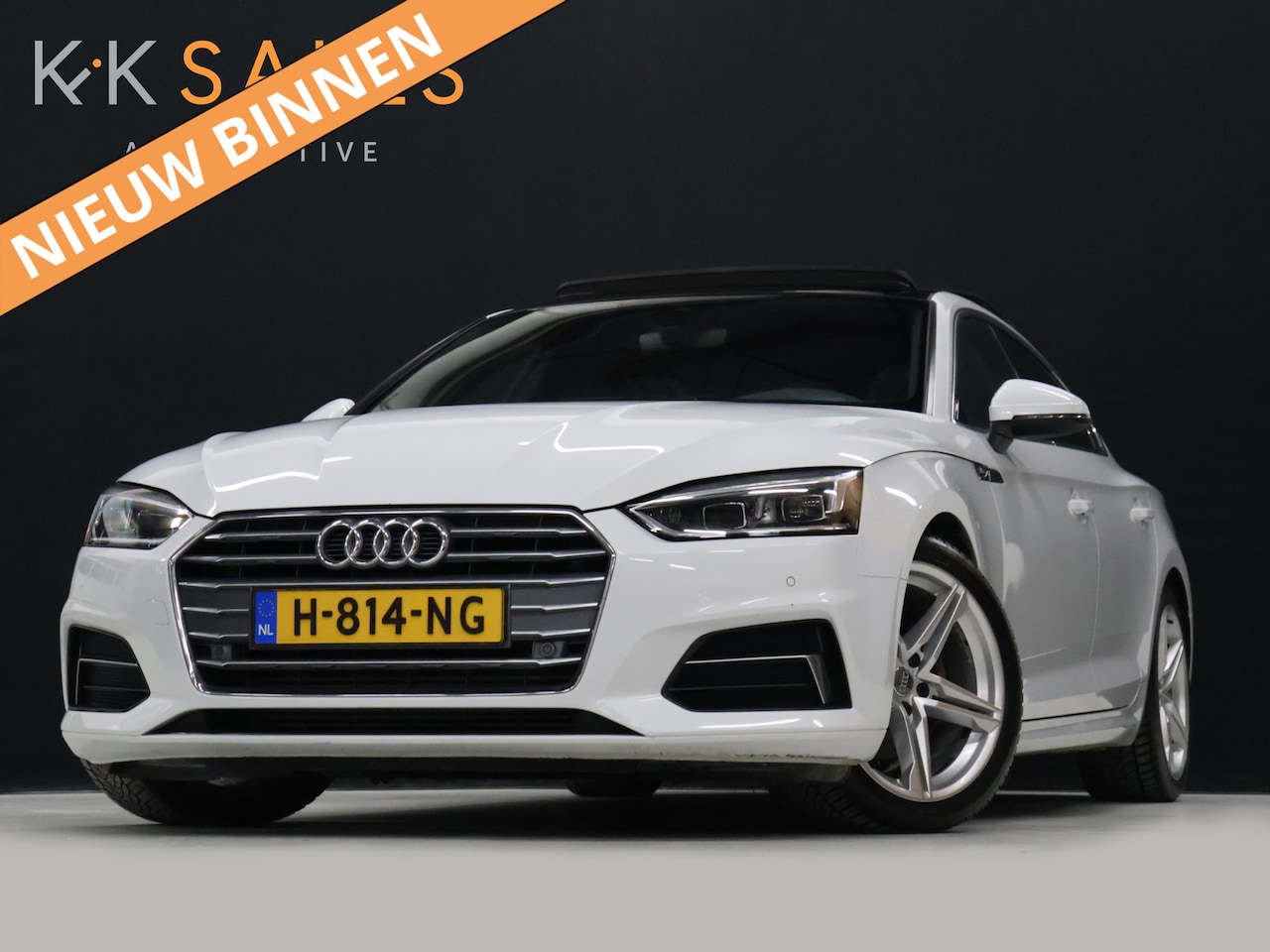 Audi A5 Sportback - 40 TFSI S Line Sport [SCHUIFKANTELDAK, STUURVERWARMING, STOELVERWARMING, PDC V+A, BLUETOOT - AutoWereld.nl