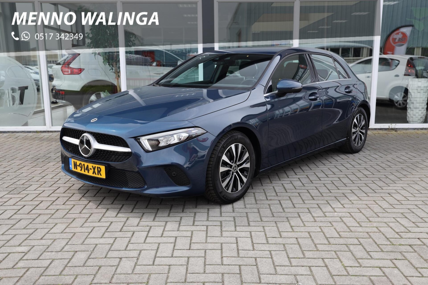 Mercedes-Benz A-klasse - 180 Business Solution AMG|Automaat|Camera|Stoelverw.|Navi| - AutoWereld.nl