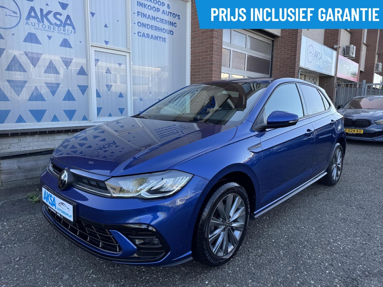 Volkswagen Polo - 1.0 TSI 3x R-Line 95pk Carplay LaneAssist Navi Front Assist Garantie - AutoWereld.nl