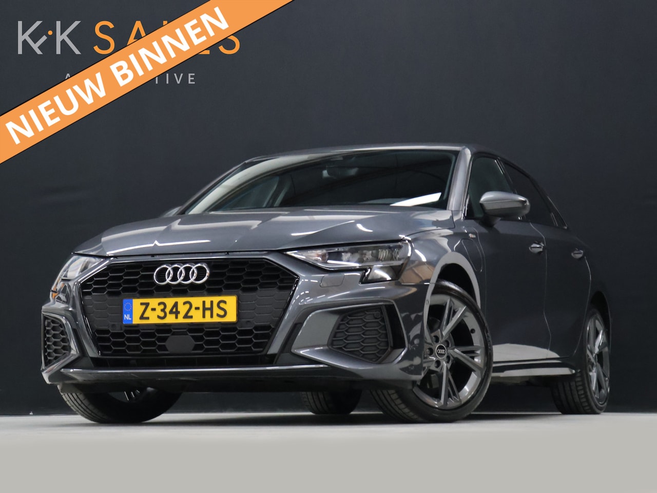 Audi A3 Sportback - 40 TFSI e Sport S Line [APPLE CARPLAY, ANDROID, STOELVERWARMING, VOL LEDER, CAMERA, PDC 36 - AutoWereld.nl