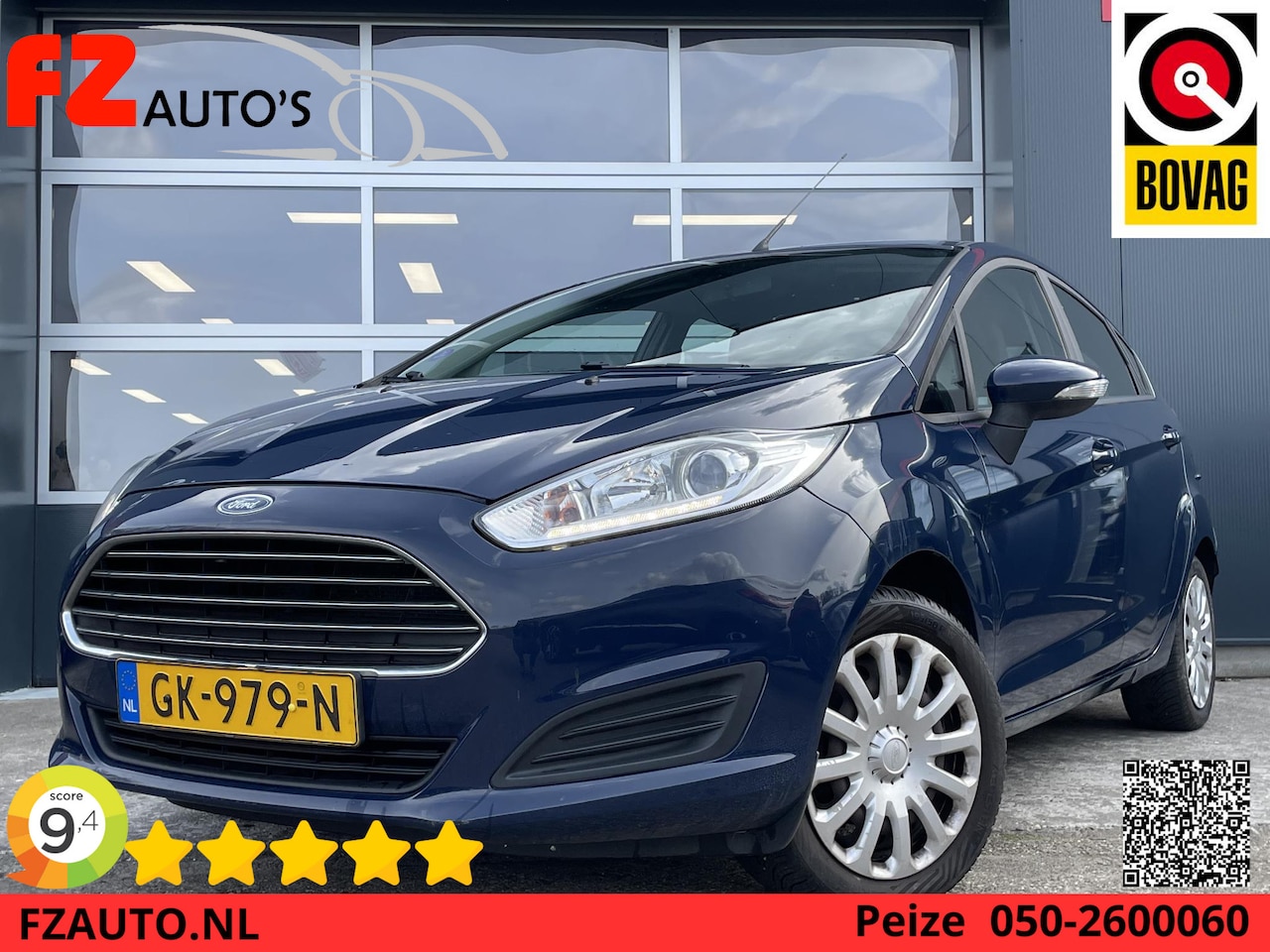 Ford Fiesta - 1.0 Style - Navigatie - Trekhaak - Bluetooth - AutoWereld.nl