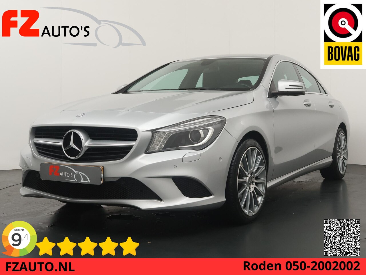 Mercedes-Benz CLA-Klasse - 200 Ambition Automaat - Parkeersensoren V+A - Cruise Controle - Airco - AutoWereld.nl