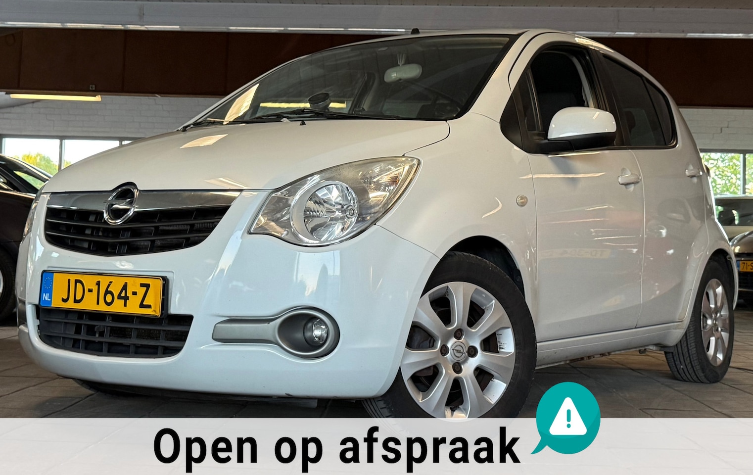 Opel Agila - 1.2 Enjoy|APK12-26|Airco|148DKM|Fulloption|5Deurs|Tourenteller - AutoWereld.nl