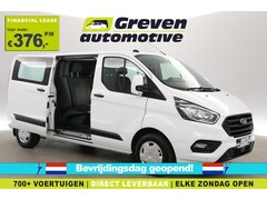Ford Transit Custom - 2.0 TDCI L2H1 | DC | 6 Zits | 2800kg Trekgew. | Airco | Cruise | 2xSchuifdeur | Parkeersen