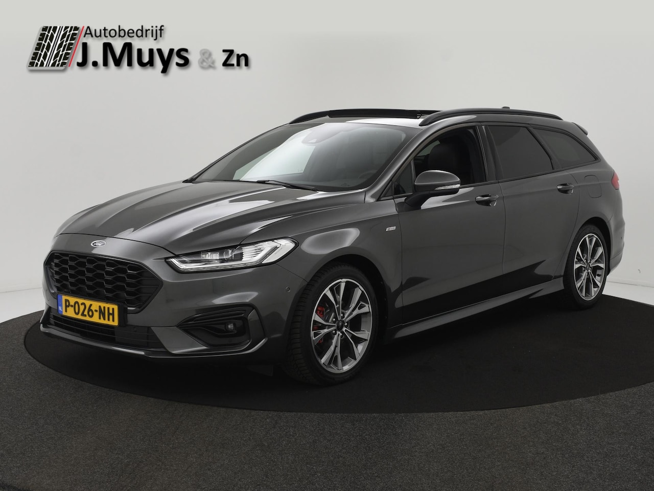 Ford Mondeo Wagon - 2.0 IVCT HEV ST-Line TREKH|PANODAK|LEER|BLIS|WINTERPACK|SONY|ELEK.ACHTERKLEP|LED - AutoWereld.nl