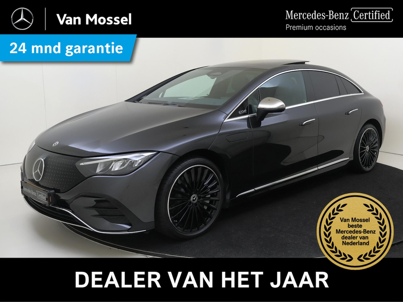 Mercedes-Benz EQE - 350+ Launch Edition AMG Line 91 kWh / Memory-Stoelen / Panaroma-dak / Stoelverwarming / Ac - AutoWereld.nl