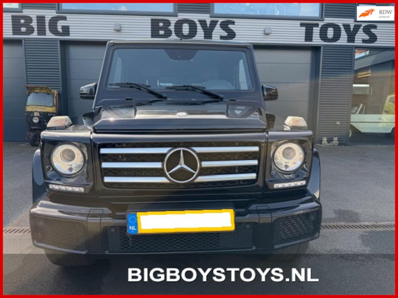 Mercedes-Benz G-klasse - 500 AMG line grijs kenteken - AutoWereld.nl