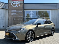 Toyota Corolla Touring Sports - 2.0 HYBRID EXECUTIVE EL-SCHUIFDAK AFN-TREKHAAK HUD BLIND-SPOT PARK-SENSOREN LEDER SPORTSTO