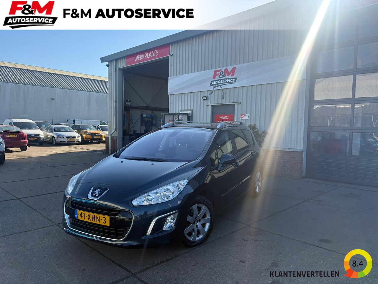 Peugeot 308 SW - 1.6 VTi Active Clima, navi, cruise, pano, pdc, trekhaak - AutoWereld.nl