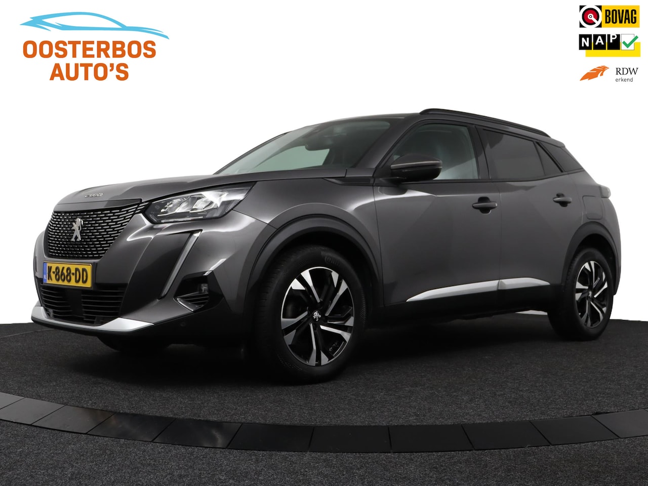 Peugeot 2008 - 1.2 Turbo Allure Trekhaak/Camera/Navi/Carplay/PDC voor en achter - AutoWereld.nl