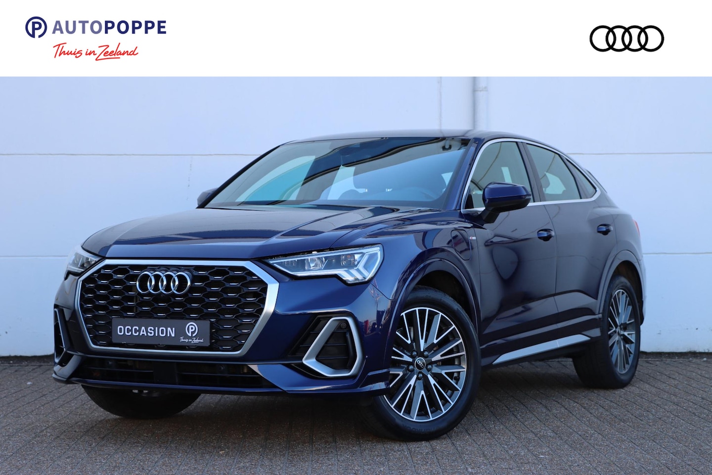 Audi Q3 Sportback - 45 TFSI e S Line 245pk S Tronic | SOH 87,9% | 360 Camera | Stoelverwarming | Trekhaak - AutoWereld.nl