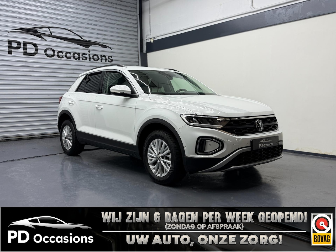 Volkswagen T-Roc - 1.0 TSI Life Edition - Stoelverw. - Parkeersensoren - LM Velgen - Carplay - AutoWereld.nl