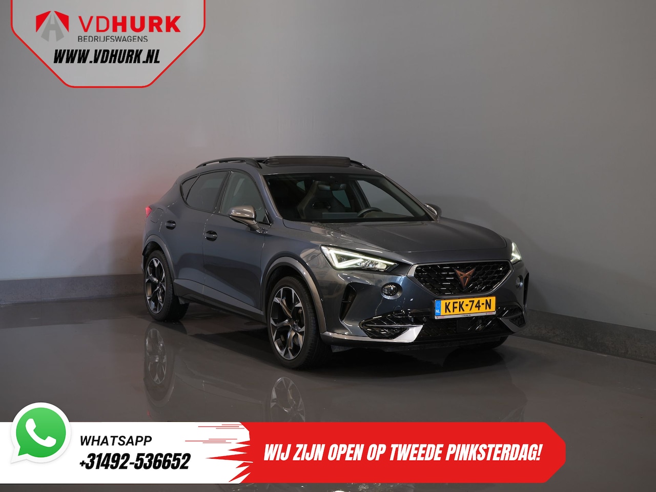 CUPRA Formentor - 1.4 TSI e-Hybrid Copper Edition 245 pk Pano/ Elek.Klep/ Adapt.Cruise/ Matrix/ Standkachel/ - AutoWereld.nl