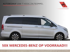 Mercedes-Benz EQV - 300 L2 Avantgarde 8-PER 90 kWh EXCL BTW / €39.809, - INCL BTW (SOH 91%) LEDER SFEER DISTRO