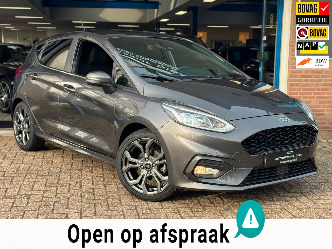 Ford Fiesta - 1.0 EcoBoost ST-Line 2020 GRIJS NAVI CLIMA NAP! - AutoWereld.nl