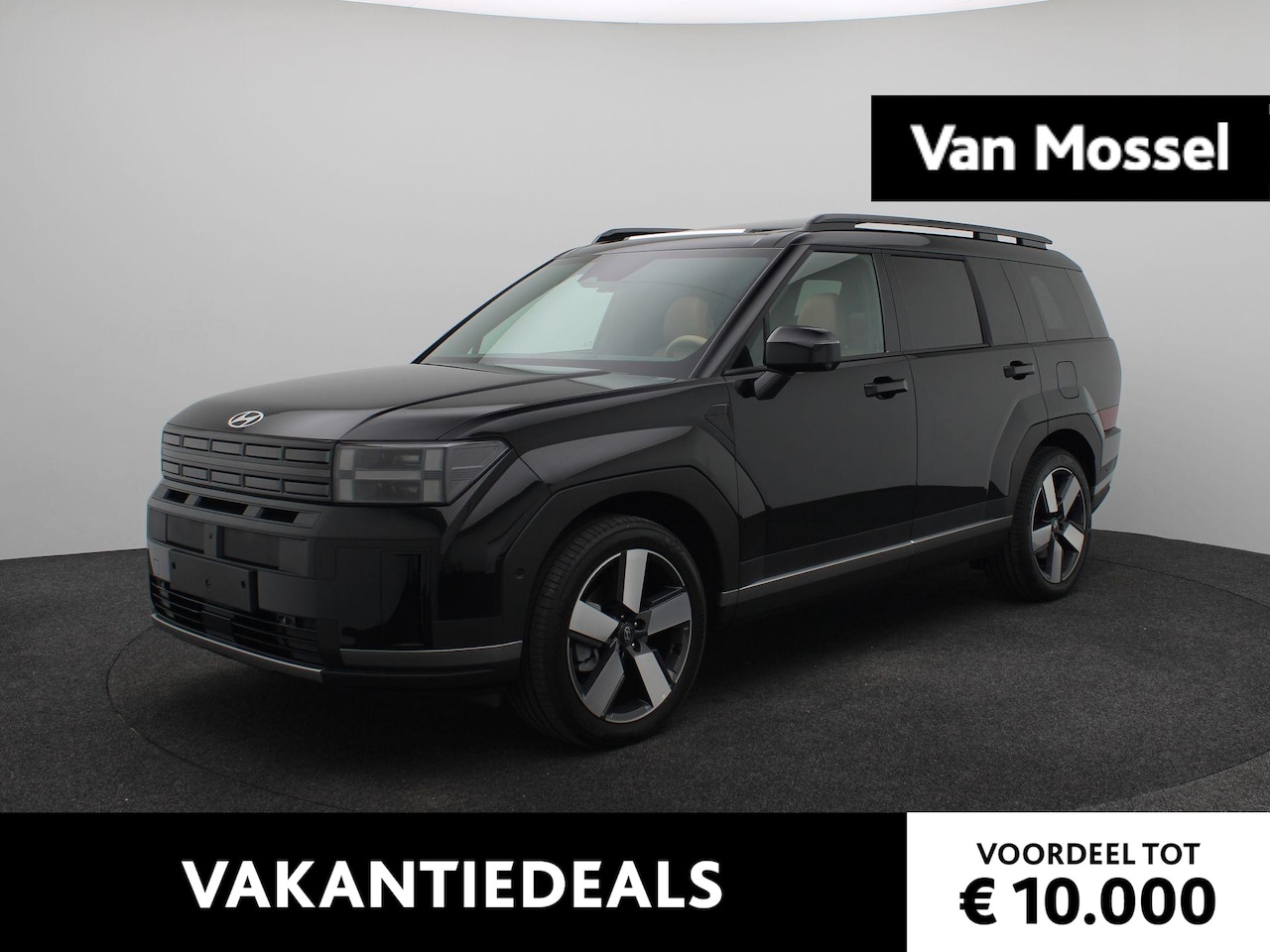 Hyundai Santa Fe - 1.6 T-GDI HEV Premium Sky 7p. | Schuif-/ kanteldak | Rondomzicht camera | Stuur/Stoel verw - AutoWereld.nl