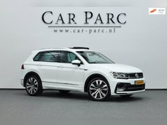 Volkswagen Tiguan - 2.0 TSI 4Motion 3x R-line LED/VIRTUAL/PANO/LEDER+S.VERWARMING+MEMORY/20" LMV/ACC/ECC/12 MN