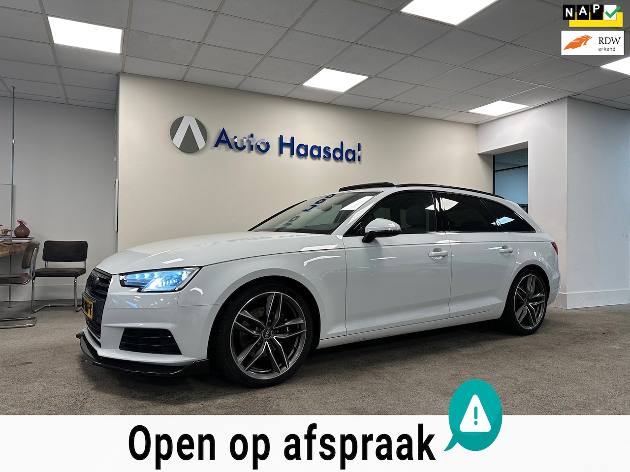 Audi A4 Avant - 2.0 TDI Sport Pro Line|19"|AUTOMAAT|PANO|TREKHAAK|FULL OPTIONS! - AutoWereld.nl