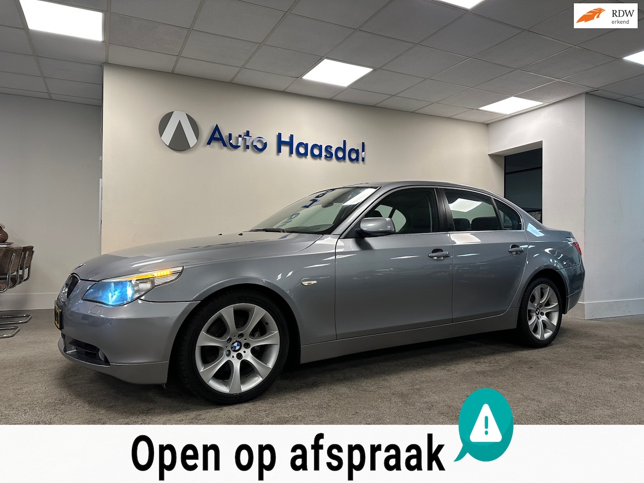 BMW 5-serie - 525i Executive|AUTOMAAT|PDC|XENON|SCHUIFDAK|LEDER - AutoWereld.nl
