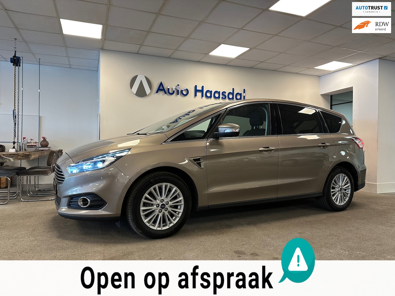 Ford S-Max - 1.5|7-PERSOONS|TREKHAAK|VEEL OPTIES|1E EIGENAAR! - AutoWereld.nl