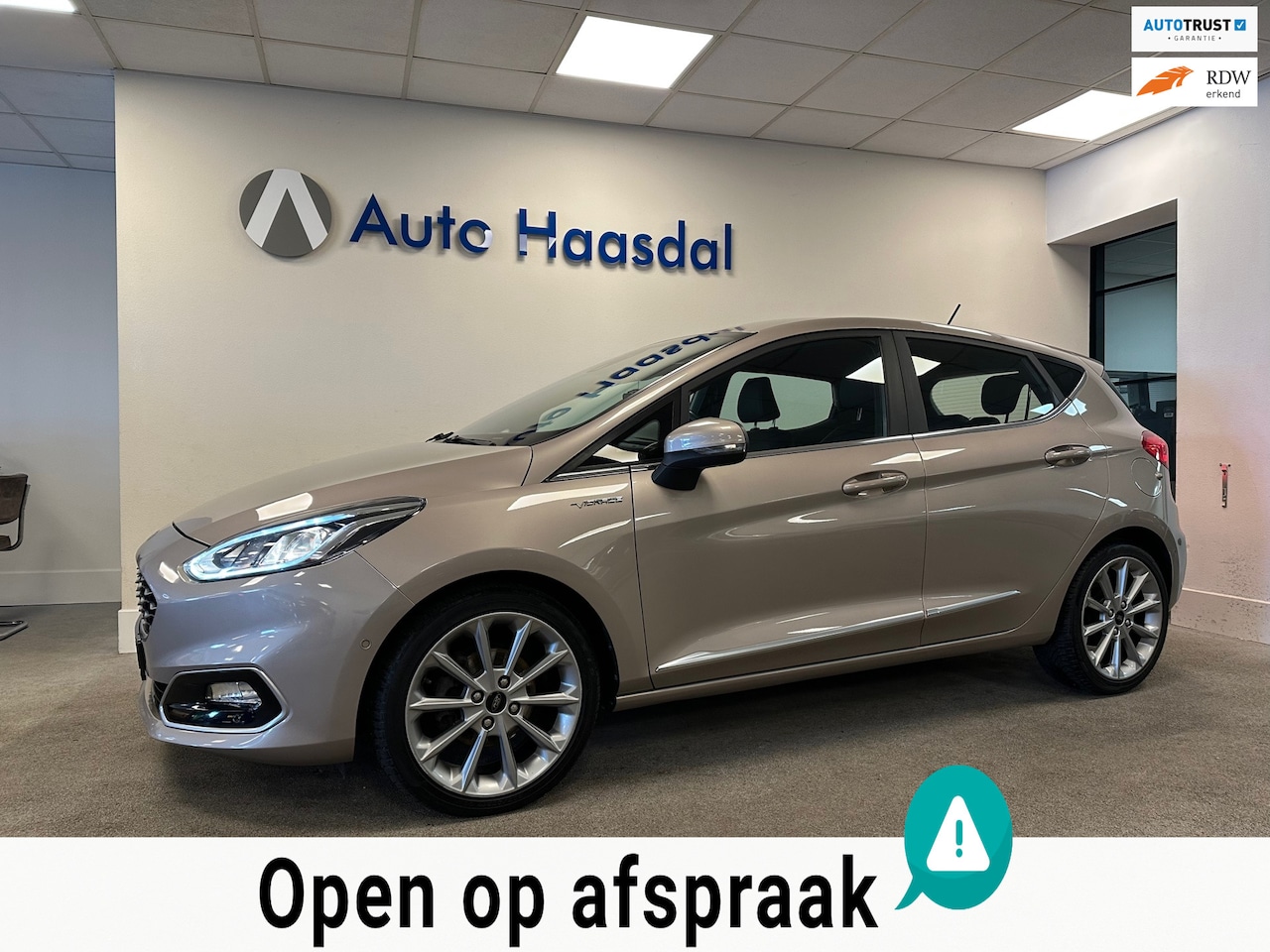 Ford Fiesta - 1.0 EcoBoost Vignale|UNIEK|AUTOMAAT|TOPSTAAT! - AutoWereld.nl