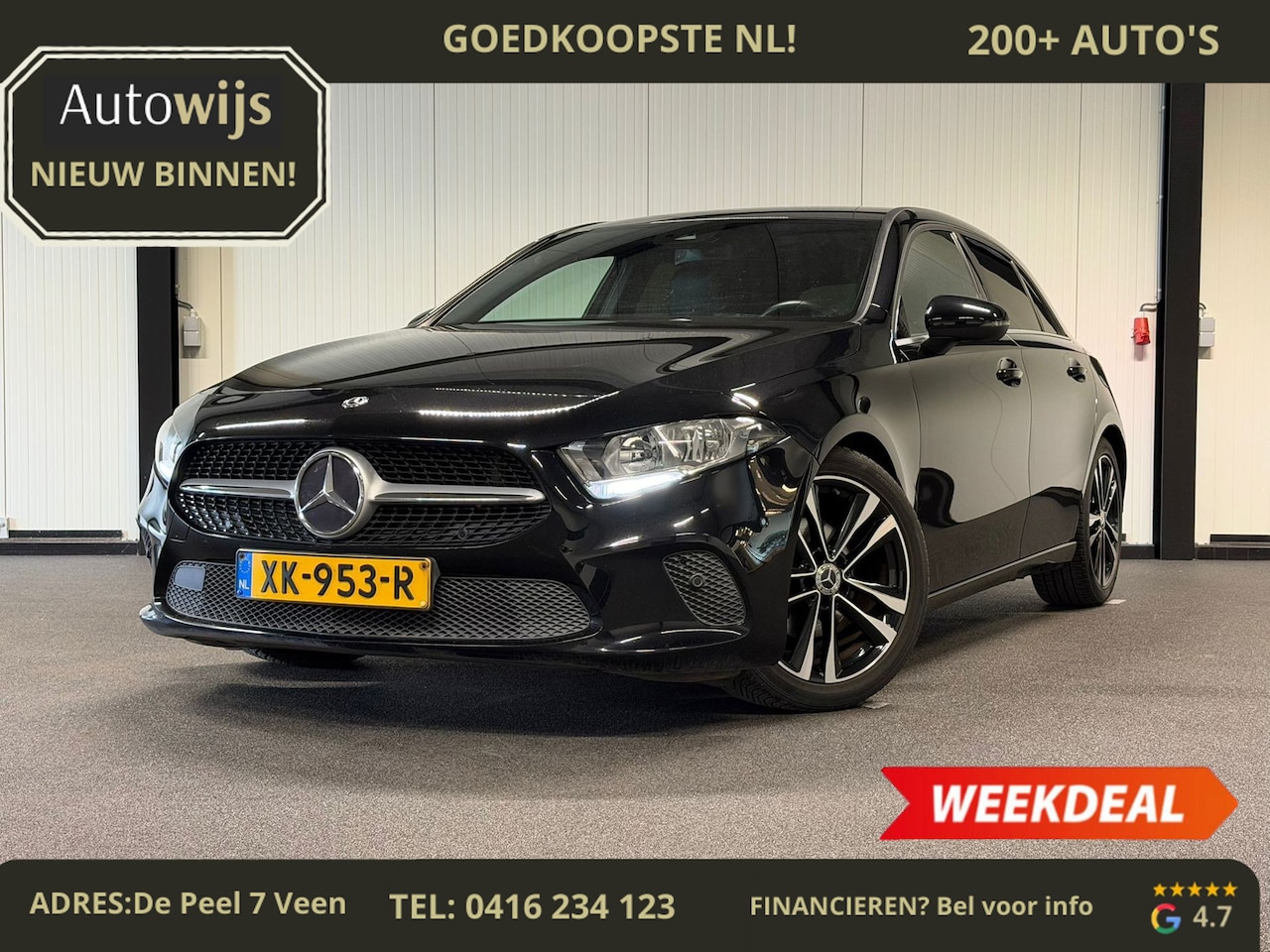 Mercedes-Benz A-klasse - 160 Advantage|CAMERA|CRUIS|NL AUTO| - AutoWereld.nl