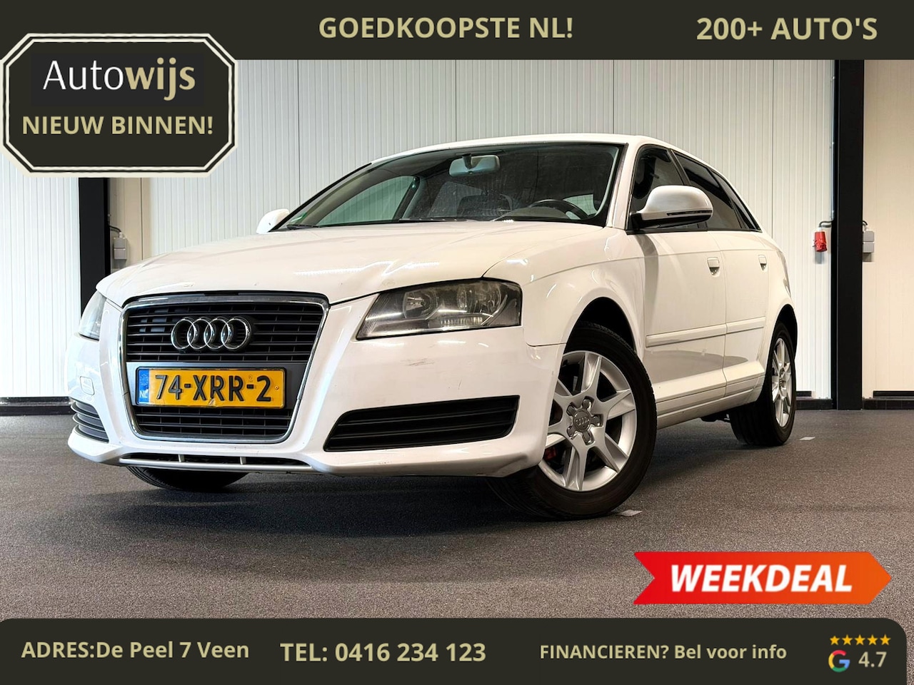 Audi A3 Sportback - 1.4 TFSI Ambition Pro Line|Groot scherm|CRUISE|125PK - AutoWereld.nl