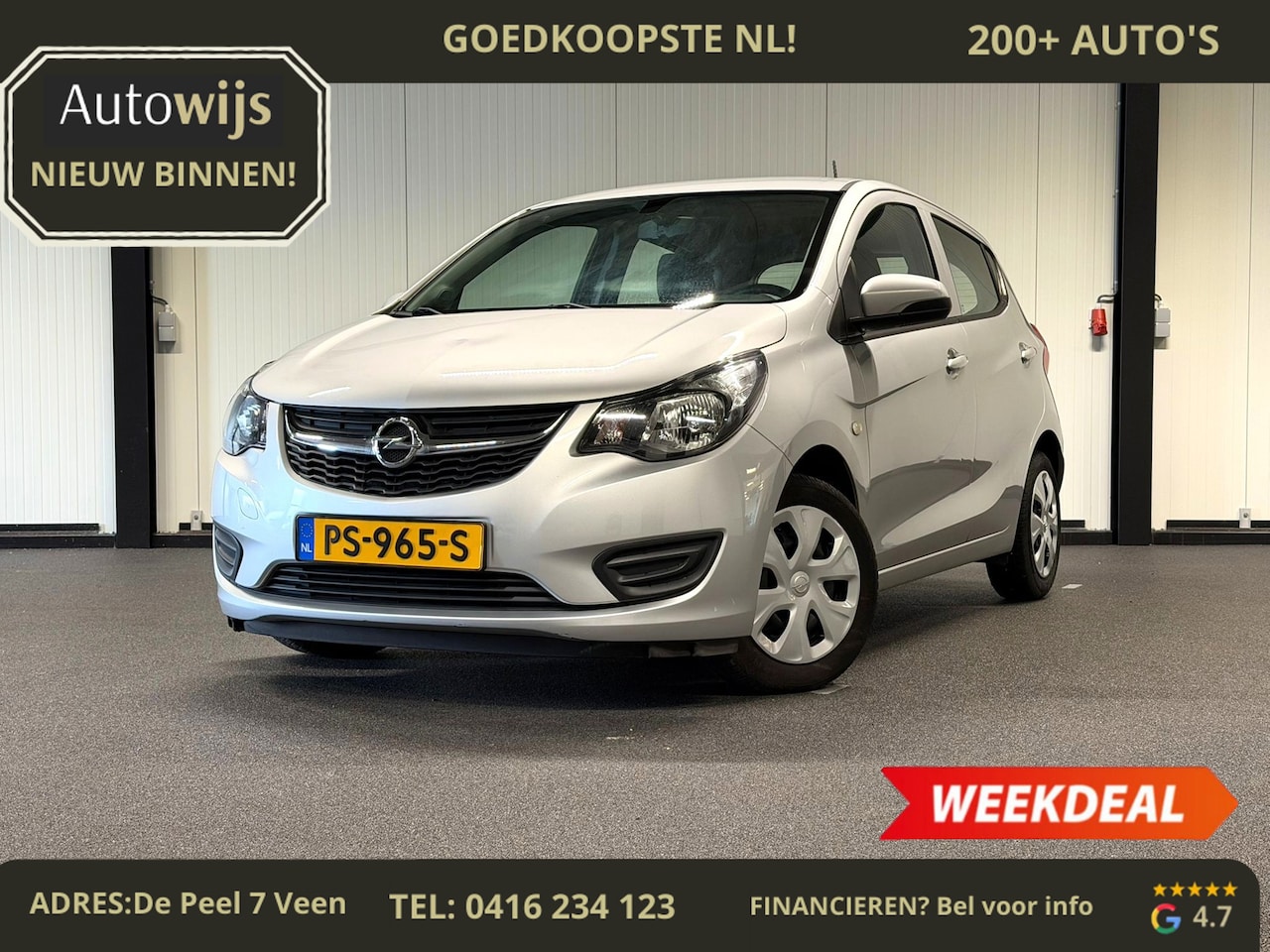 Opel Karl - 1.0 ecoFLEX Edition|NAVI|DAB+|NL AUTO|AIRCO| - AutoWereld.nl