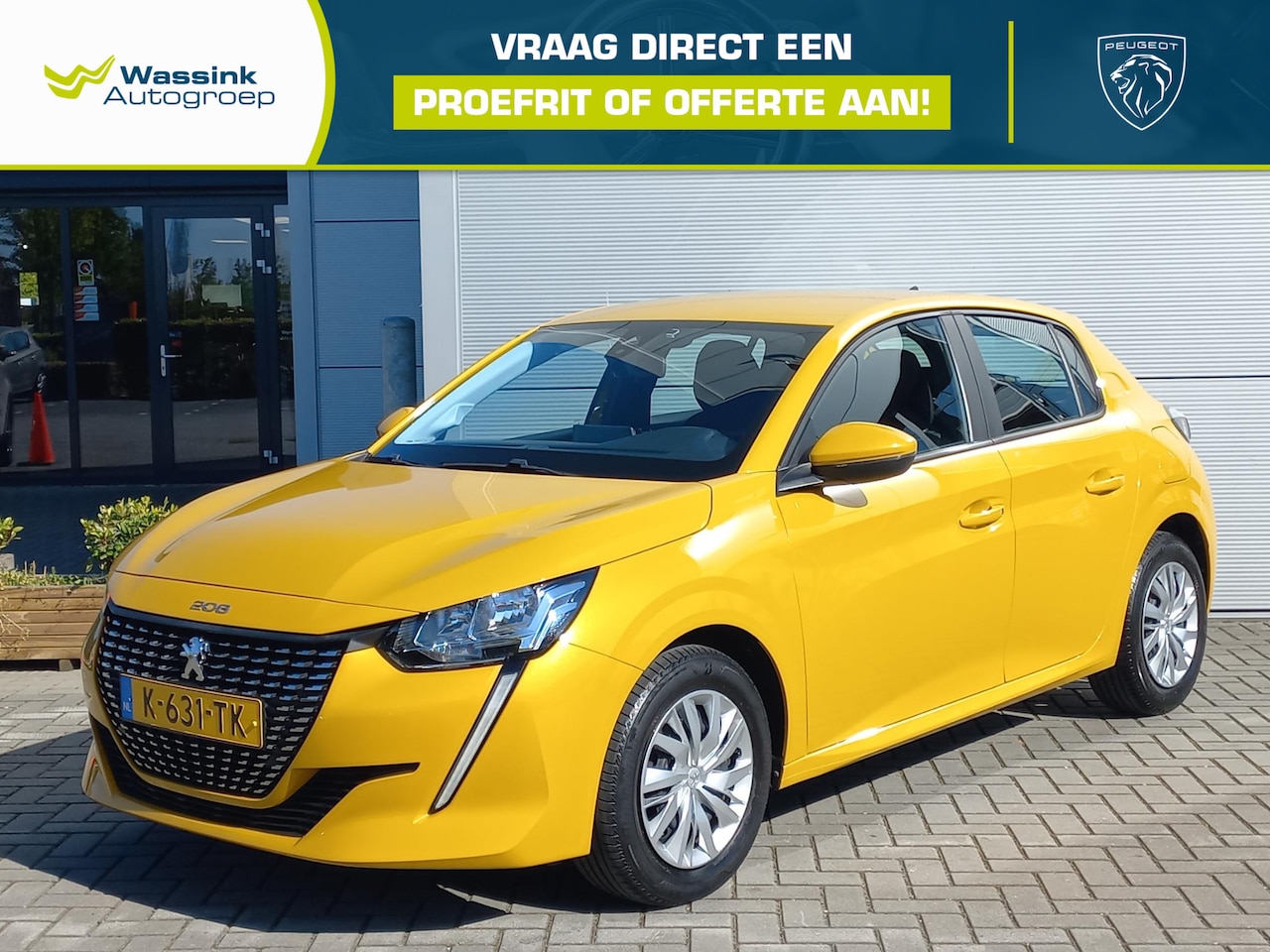 Peugeot 208 - 1.2 75pk Active | Airconditioning | Navigatie via Apple / Android | Parkeersensoren | Crui - AutoWereld.nl