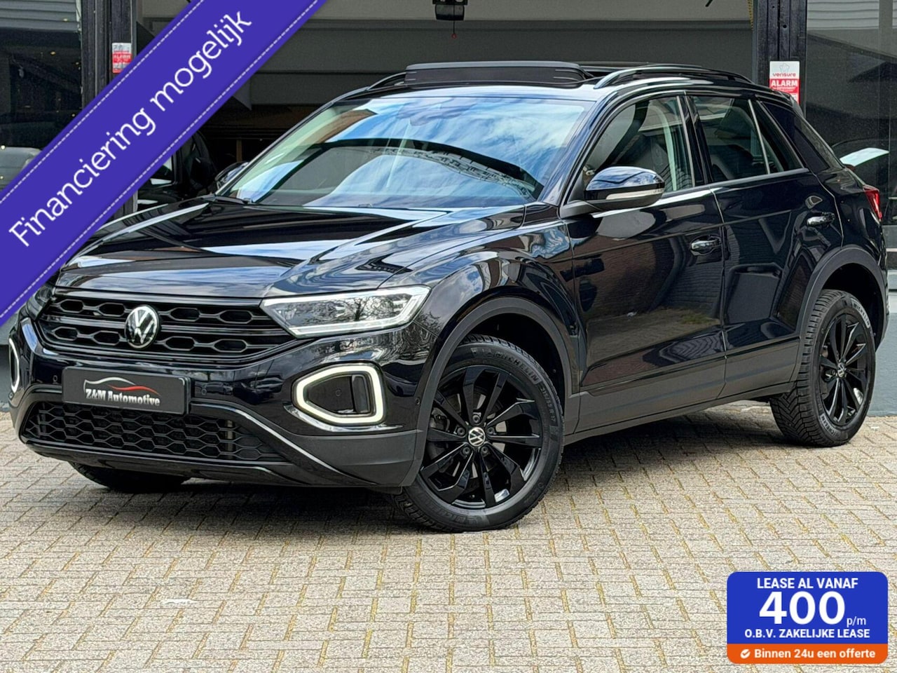 Volkswagen T-Roc - 1.5 TSI Black Styl-Pakket Aut*Matrix*Navi*Pano - AutoWereld.nl